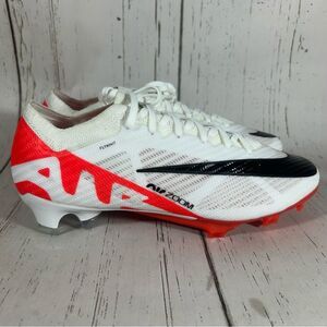 Nike Zoom Mercurial Vapor 15 Elite FG Soccer Cleats White Mens 6 DJ4978-600